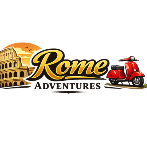 Logo Rome Adventures wit