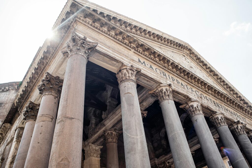 Het Pantheon in Rome.